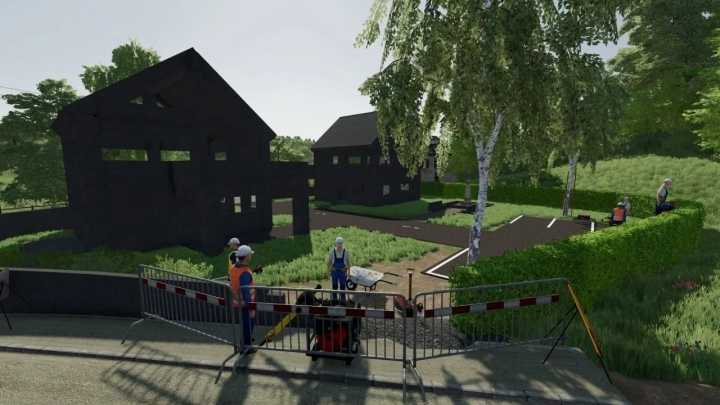 The Old Stream Farm Public Works V1.2 FS22