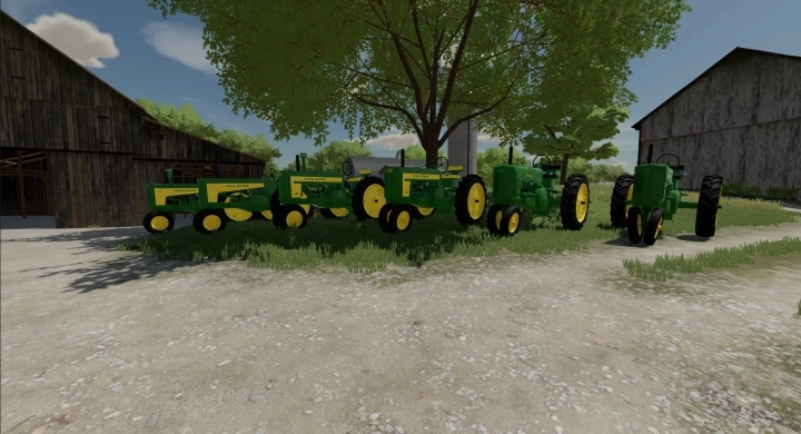 John Deere 2 Cylinder New Generation Pack V1.0 FS22