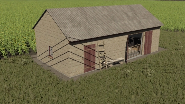 Small Cowshed V1.0 FS22