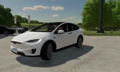 Tesla Model X 2017 Отредактированный V1.0 FS22