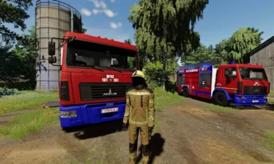 Maz 55026 Пожарная машина V1.1 для FS22