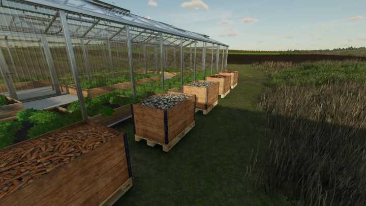 FS22 – Premium Crop Greenhouse V1.0