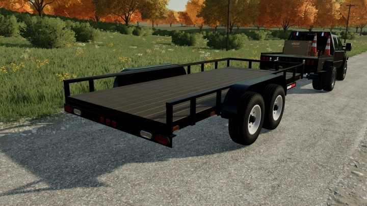 FS22 – 16Ft Flatbed Trailer V1.0