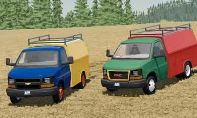 FS22 – Грузовик обслуживания Gmc Savana/Chevrolet 2006 V1.0