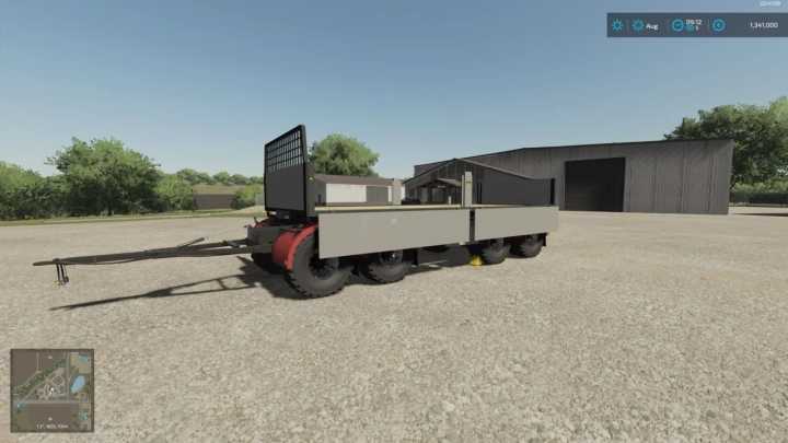 FS22 – 4 Axles European Style Autoload Trailer V1.0