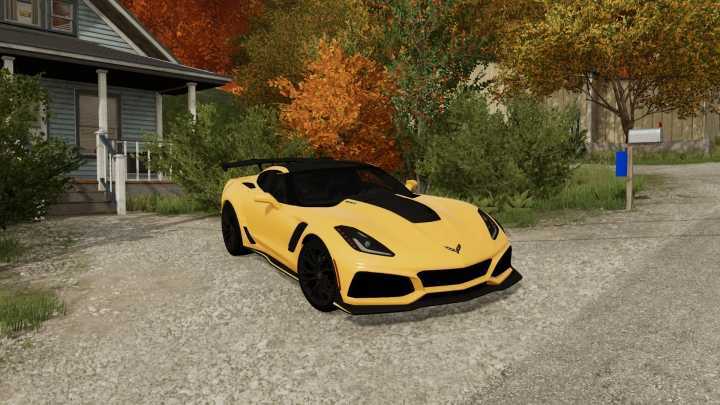 FS22 – Chevrolet C7 Corvette Zr1 2019 V1.0