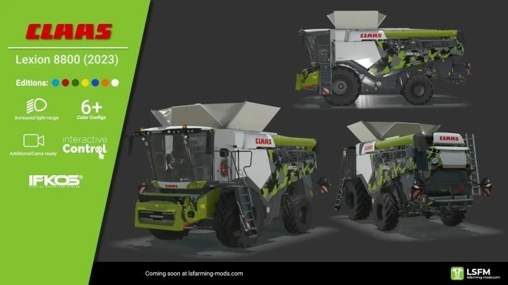 FS22 – Claas Harvester Pack V1.0