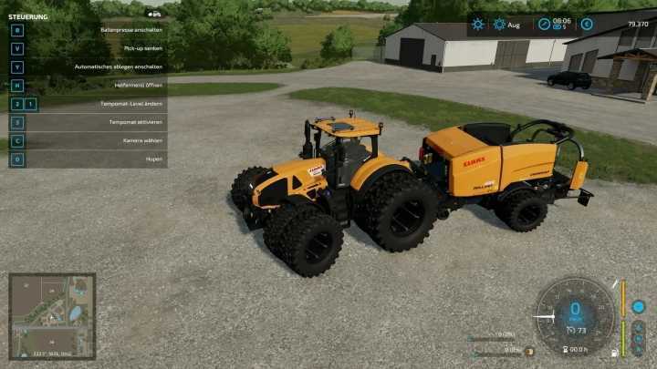 FS22 – Claas Rollant 455 Uniwrap V1.0