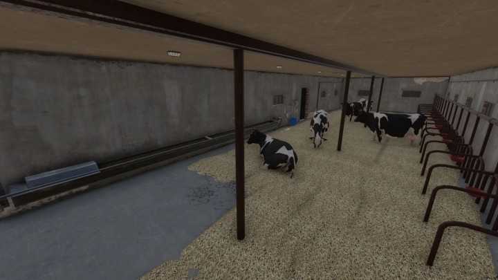 FS22 – Farm Building With Cows V1.0