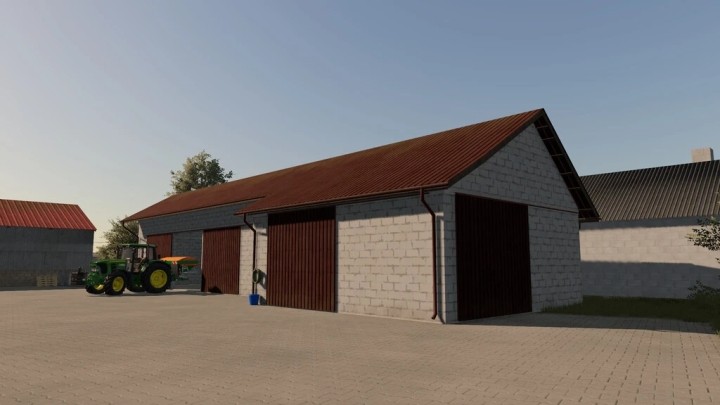 FS22 – Garages With Sliding Doors V1.1.0.1