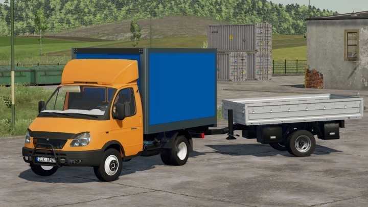 FS22 – Gazel Truck & Trailer V1.0