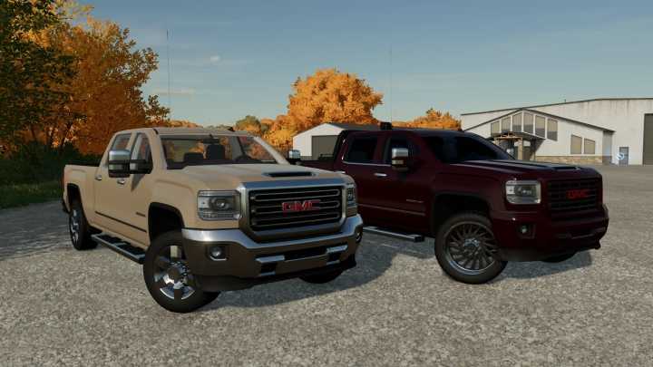 FS22 – Gmc Sierra 2500 2018 V1.0