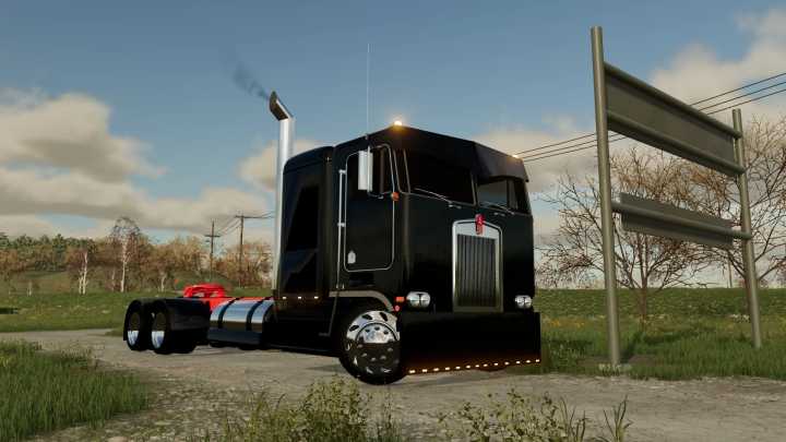 FS22 – Kenworth K100 Flattop Truck V1.0