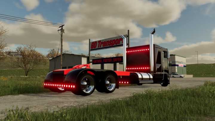 FS22 – Kenworth K100 Flattop Truck V1.0