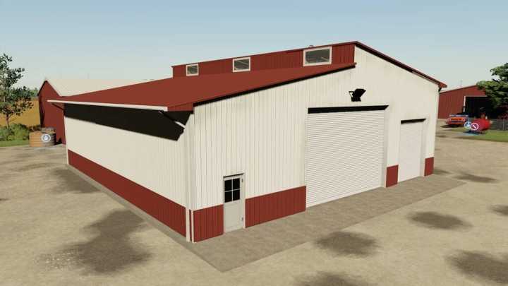 FS22 – Metal Garage V1.0