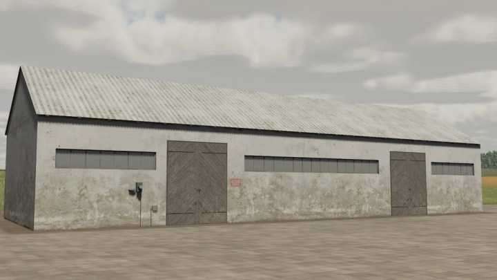 FS22 – Old Polish Garage V1.0