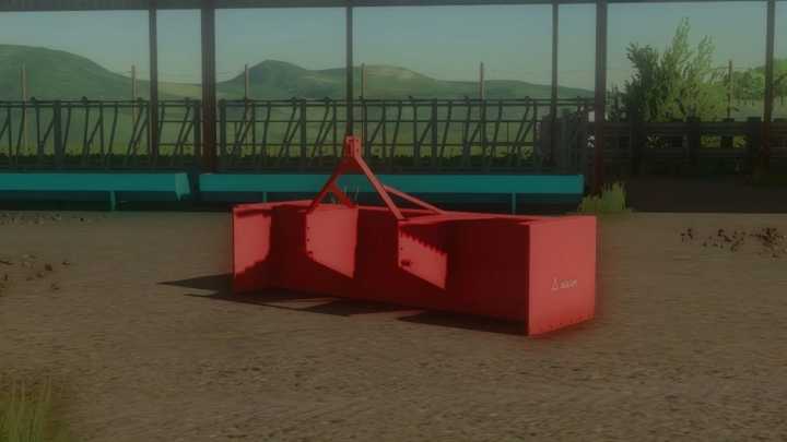 FS22 – Rabot Agricole Agram Rouge V1.0