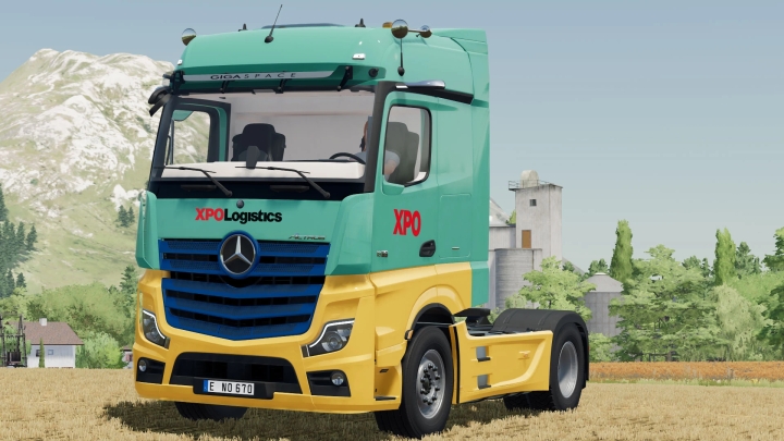 FS22 – 2020 Mercedes Benz Actros Xpo Logistics V1.0