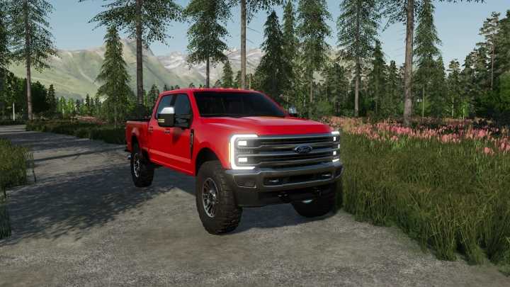 FS22 – 2023 Ford F350 Limited Stock V1.0