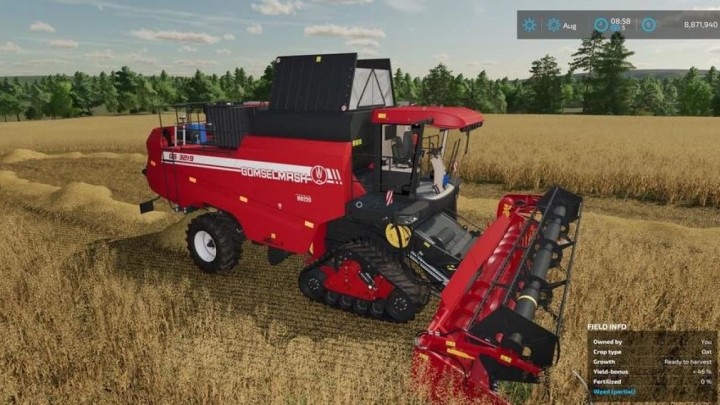 FS22 – Gomselmash Palesse Gs3219 V1.0.1.0