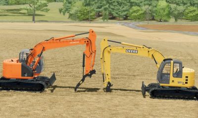 FS22 – Hitachi Zx 135 Us/John Deere 135C V1.0