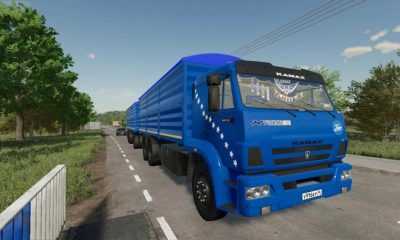 FS22 – Kamaz-65117 Зерновая+Прицеп V1.0