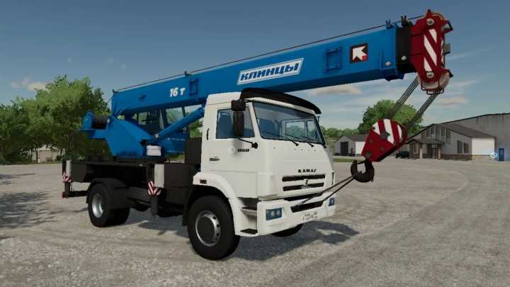 FS22 – Kamaz Crane Klincy 4X2 V2.0