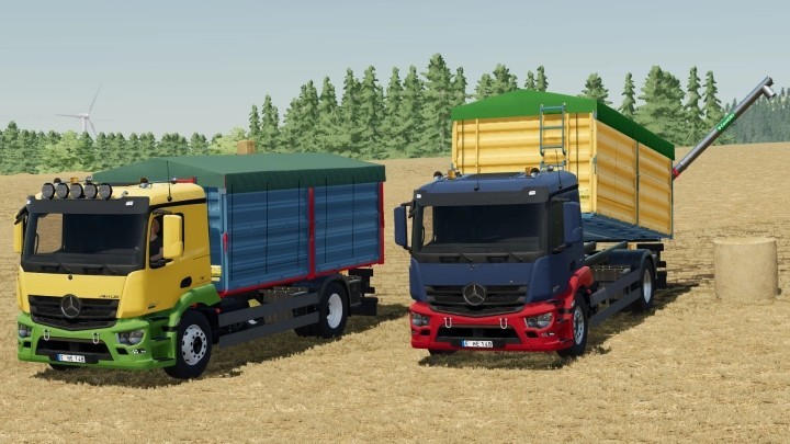 FS22 – Mercedes-Benz Antos Grain/Overload Truck V1.0