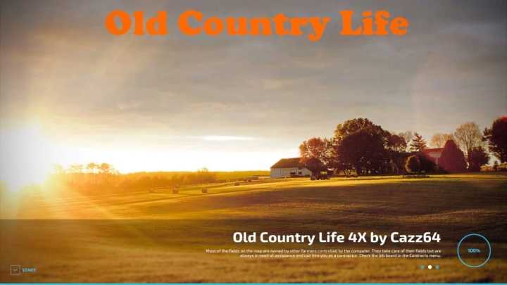FS22 – Old Country Life 22 Map V1.3