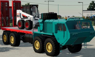 FS22 - Oshkosh Defense Flatbed Truck V1.0