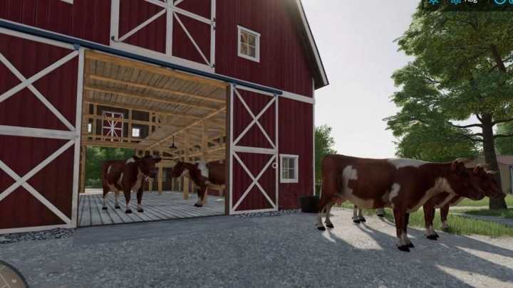 FS22 – Placeable Cow V1.0