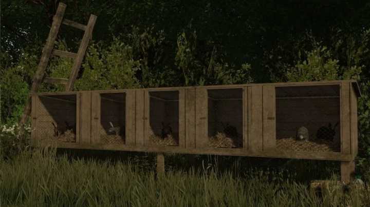 FS22 – Polish Rabbit Cages V1.0