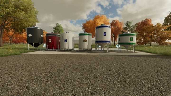 FS22 – Refinement Silos V1.0