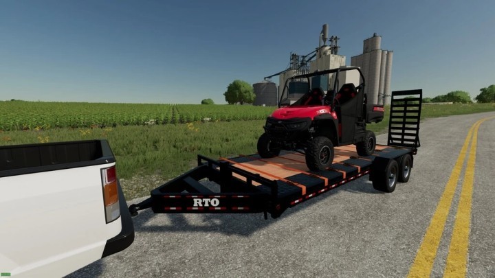 FS22 – Rto 1274 Flatdeck Trailer V1.0