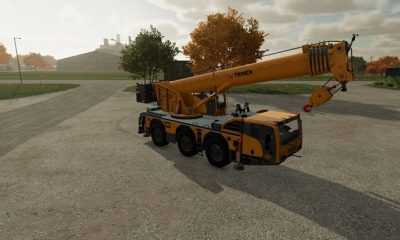 FS22 – FSMS 3 оси Terex Crane Edit V1.0