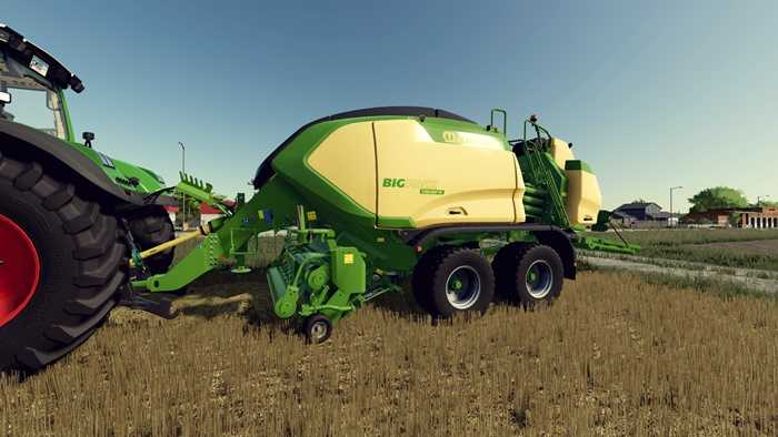 FS22 – Krone BigPack 1290 HDP VC StrawHarvest Addon V1.0