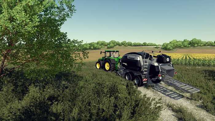 FS22 – Krone BigPack 1290 HDP VC StrawHarvest Addon V1.0