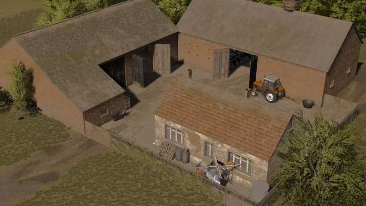 FS22 – Brick Farm With Cows V1.0