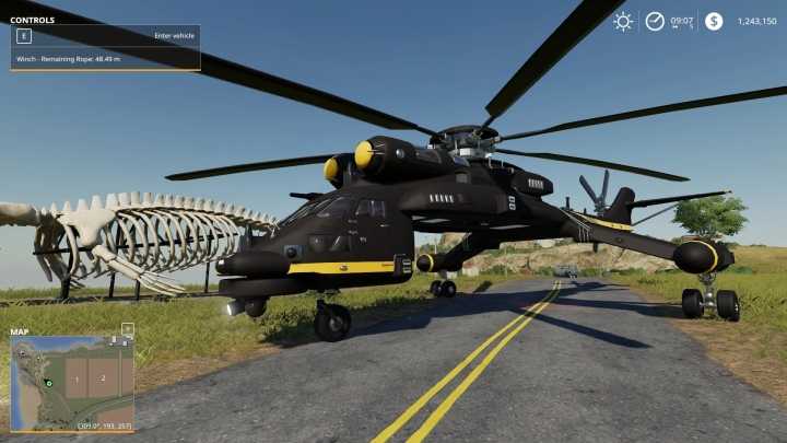 FS19 - Вертолет тяжелого грузоподъемности V1.0