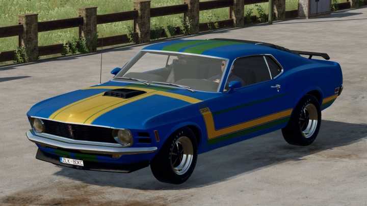 FS22 – 1970 Ford Mustang 302 Lp V1.0