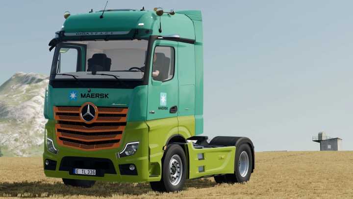 FS22 – 2020 Mercedes-Benz Actros Mp5 Maersk Group V1.0