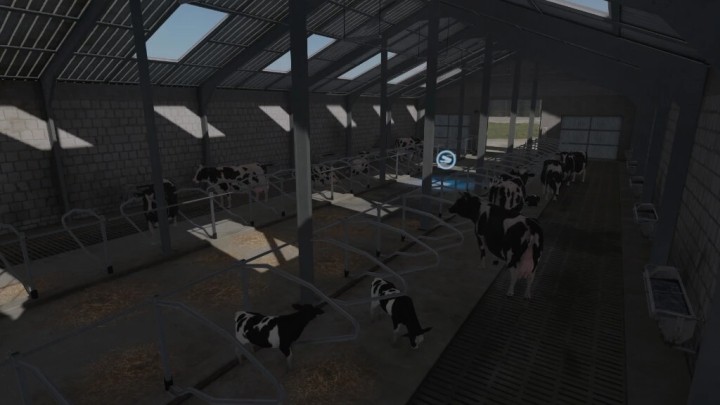 FS22 – Big Cow Barn V1.0