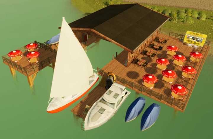 FS22 – Boat House V1.0