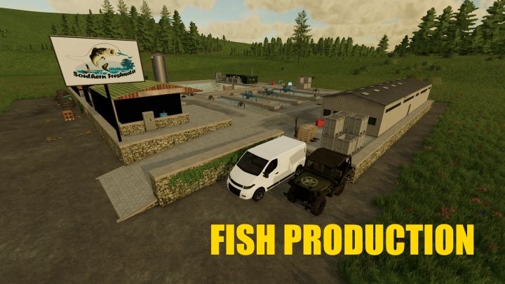 FS22 – Fish Production V1.0