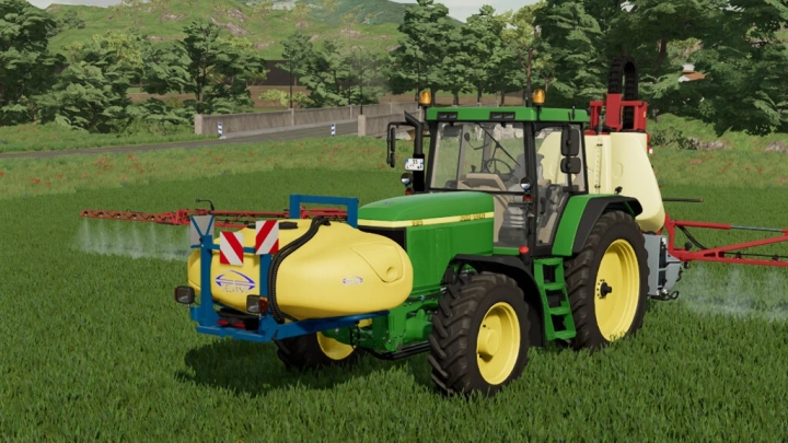 FS22 – Fronttank 1100L Delvano V1.0