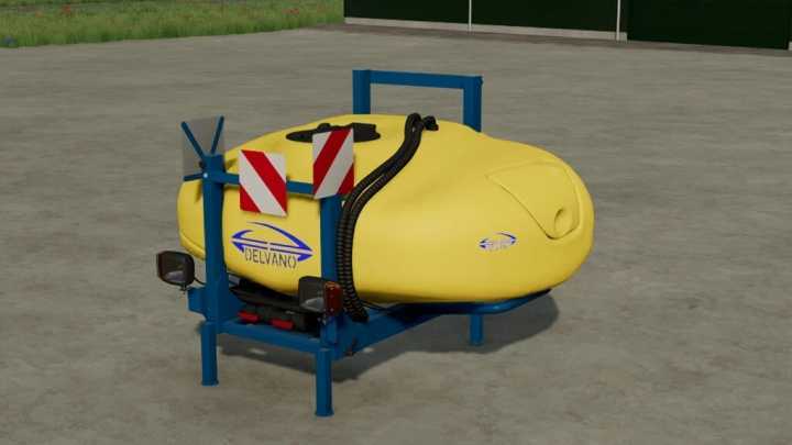 FS22 – Fronttank 1100L Delvano V1.0