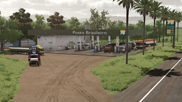 FS22 – Gas Station Br V1.0