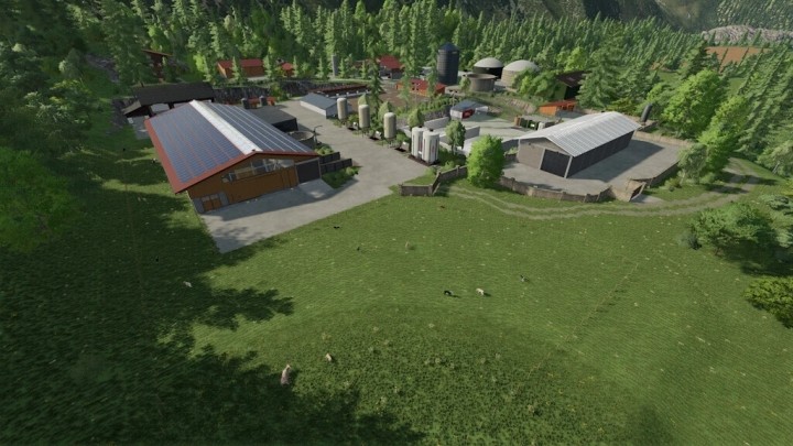 FS22 – Gumpen Mega Field And Forest Map V1.0.0.3