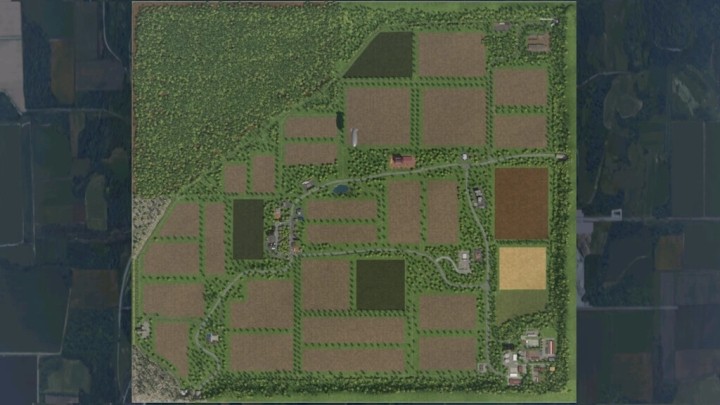 FS22 – Gumpen Mega Field And Forest Map V1.0.0.3