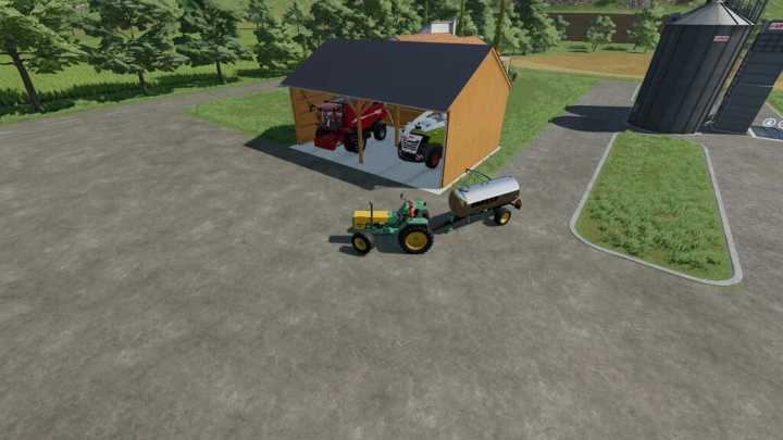 FS22 – Hall With Cistern V1.0